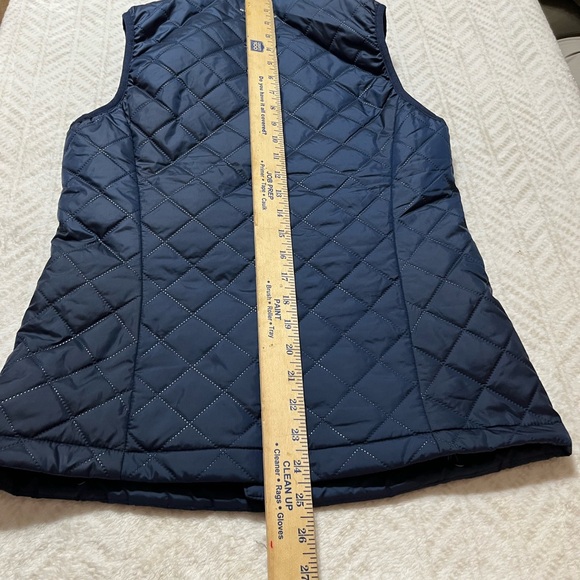 Columbia Navy Quilted Vest Small Omni Heat - Picture 4 of 5